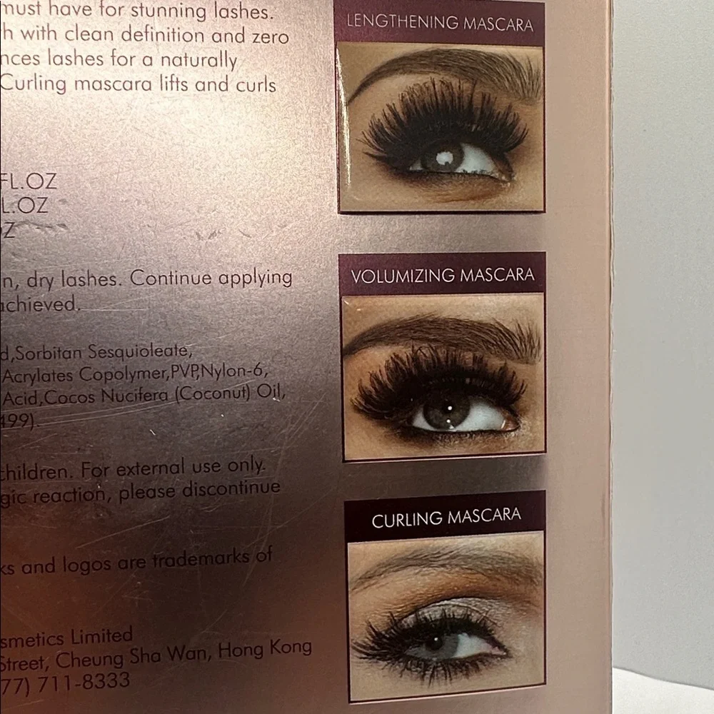 💎 NWT Paris Hilton Steal The Show Mascara Trio Set -